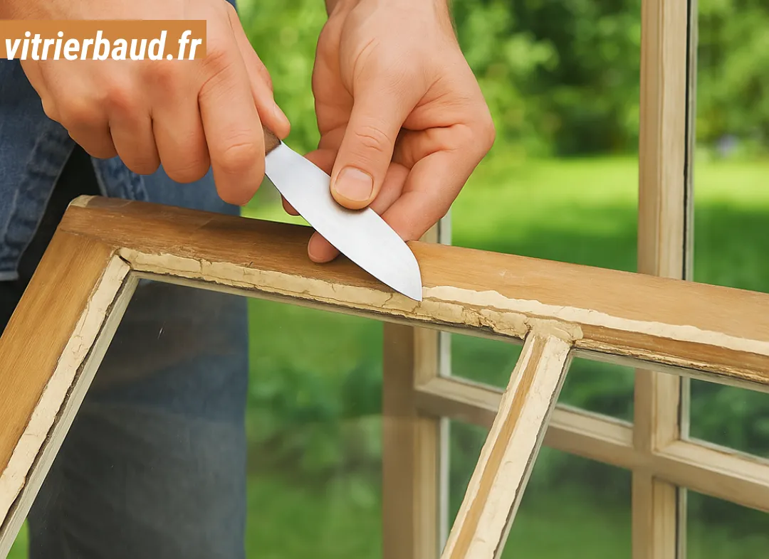 Remplacement de simple vitrage Baud